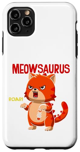 Meowsaurus Roar Süßes wütendes Katzen-Dino-Mashup Hülle für iPhone 11 Pro Max Meowsaurus Roar Süßes wütendes Katzen-Dino-Mashup Hülle für iPhone 11 Pro Max von Totality