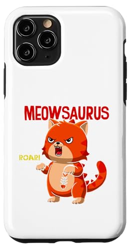 Meowsaurus Roar Süßes wütendes Katzen-Dino-Mashup Hülle für iPhone 11 Pro Meowsaurus Roar Süßes wütendes Katzen-Dino-Mashup Hülle für iPhone 11 Pro von Totality