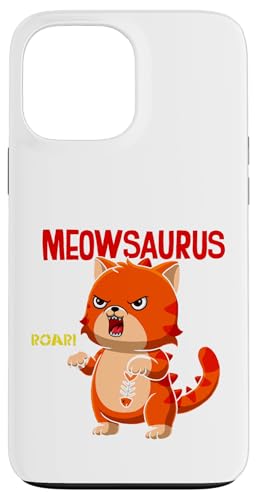 Meowsaurus Roar Süßes wütendes Katzen-Dino-Mashup Hülle für iPhone 13 Pro Max Meowsaurus Roar Süßes wütendes Katzen-Dino-Mashup Hülle für iPhone 13 Pro Max von Totality
