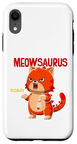 Meowsaurus Roar Süßes wütendes Katzen-Dino-Mashup Hülle für iPhone XR Meowsaurus Roar Süßes wütendes Katzen-Dino-Mashup Hülle für iPhone XR von Totality