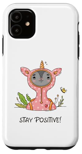 Niedliches Tier-Einhorn-Kostüm mit erhebender Botschaft Hülle für iPhone 11 Niedliches Tier-Einhorn-Kostüm mit erhebender Botschaft Hülle für iPhone 11 von Totality