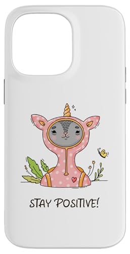 Niedliches Tier-Einhorn-Kostüm mit erhebender Botschaft Hülle für iPhone 14 Pro Max Niedliches Tier-Einhorn-Kostüm mit erhebender Botschaft Hülle für iPhone 14 Pro Max von Totality