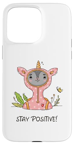 Niedliches Tier-Einhorn-Kostüm mit erhebender Botschaft Hülle für iPhone 15 Pro Max Niedliches Tier-Einhorn-Kostüm mit erhebender Botschaft Hülle für iPhone 15 Pro Max von Totality