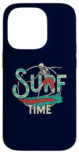 Surf Time Skelett reiten die Wellen Hülle für iPhone 14 Pro Surf Time Skelett reiten die Wellen Hülle für iPhone 14 Pro von Totality