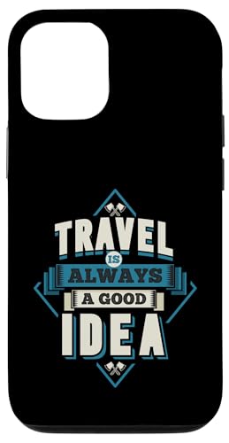 Travel Is Always A Good Idea Vintage Explorer Zitat Hülle für iPhone 12/12 Pro Travel Is Always A Good Idea Vintage Explorer Zitat Hülle für iPhone 12/12 Pro von Totality