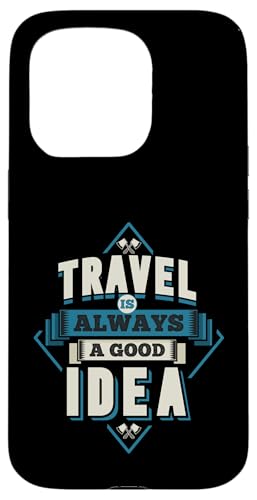 Travel Is Always A Good Idea Vintage Explorer Zitat Hülle für iPhone 15 Pro Travel Is Always A Good Idea Vintage Explorer Zitat Hülle für iPhone 15 Pro von Totality
