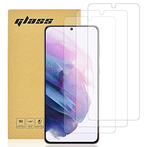 Totill 3 Stück für Samsung Galaxy S21 Schutzfolie, Frei von Kratzern, 9H Härte, HD Displayschutzfolie, Ultra-klar, Ultrabeständig, Panzer Schutz Glas für S21 Splitterfest schutzglas Totill 3 Stück für Samsung Galaxy S21 Schutzfolie, Frei von Kratzern, 9H Härte, HD Displayschutzfolie, Ultra-klar, Ultrabeständig, Panzer Schutz Glas für S21 Splitterfest schutzglas von Totill