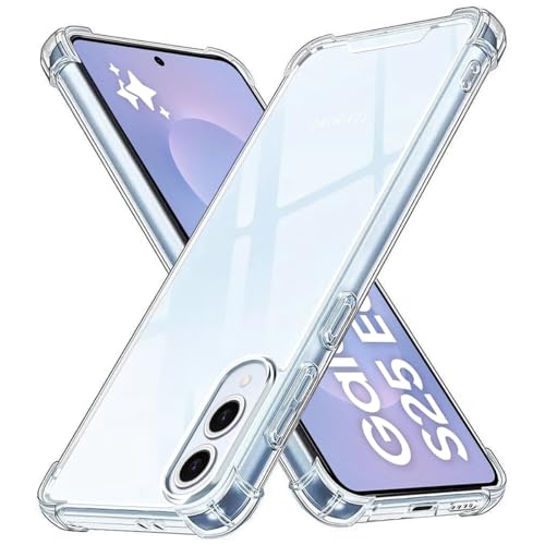 Totill Hülle für Samsung Galaxy S25 Edge Durchsichtig Schutzhülle mit Weiche Silikon Handyhülle, Transparent Bumper Case Cover, mit dem Handyhalterung Fahrrad kompatibel, Handyhalterung Auto Totill Hülle für Samsung Galaxy S25 Edge Durchsichtig Schutzhülle mit Weiche Silikon Handyhülle, Transparent Bumper Case Cover, mit dem Handyhalterung Fahrrad kompatibel, Handyhalterung Auto von Totill