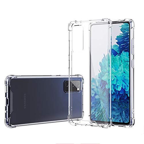 Totill Crystal Clear Kompatibel mit Samsung Galaxy S20 FE 4G/5G Hülle, [Anti-Gelb] Samsung S20 FE Handyhülle, Anti-Scratch Stoßfest Samsung S20 FE Case Cover Funda Schutzhülle - Transparent von Totill