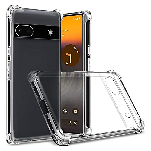 Totill Hülle für Google Pixel 7A, Durchsichtig Schutzhülle mit Weiche Silikon Handyhülle, Transparent Bumper Case Cover, mit dem Handyhalterung Fahrrad kompatibel, Handyhalterung Auto Totill Hülle für Google Pixel 7A, Durchsichtig Schutzhülle mit Weiche Silikon Handyhülle, Transparent Bumper Case Cover, mit dem Handyhalterung Fahrrad kompatibel, Handyhalterung Auto von Totill