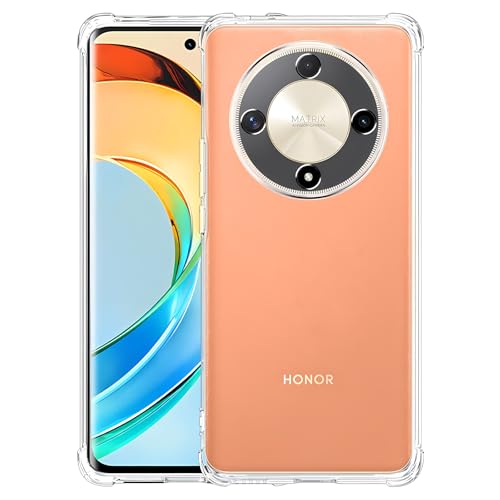 Totill Hülle für Honor Magic6 Lite/Honor Magic 6 Lite, Durchsichtig Schutzhülle mit Weiche Silikon Handyhülle, Transparent Bumper Case Cover, mit dem Handyhalterung Fahrrad kompatibel, Totill Hülle für Honor Magic6 Lite/Honor Magic 6 Lite, Durchsichtig Schutzhülle mit Weiche Silikon Handyhülle, Transparent Bumper Case Cover, mit dem Handyhalterung Fahrrad kompatibel, von Totill