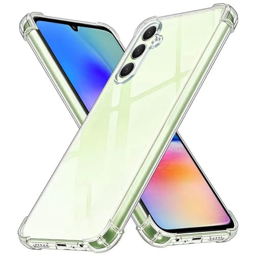Totill Hülle für Samsung Galaxy A05S Durchsichtig Schutzhülle mit Weiche Silikon Handyhülle, Transparent Bumper Case Cover, mit dem Handyhalterung Fahrrad kompatibel, Handyhalterung Auto von Totill