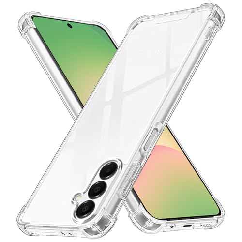 Totill Hülle für Samsung Galaxy A26, Durchsichtig Schutzhülle mit Weiche Silikon Handyhülle, Transparent Bumper Case Cover, mit dem kabellosen Laden kompatibel, Handyhalterung Fahrrad Totill Hülle für Samsung Galaxy A26, Durchsichtig Schutzhülle mit Weiche Silikon Handyhülle, Transparent Bumper Case Cover, mit dem kabellosen Laden kompatibel, Handyhalterung Fahrrad von Totill