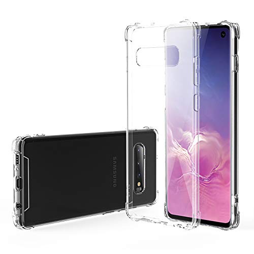 Totill Hülle für Samsung Galaxy S10 Durchsichtig Schutzhülle mit Weiche Silikon Handyhülle, Transparent Bumper Case Cover, mit dem Handyhalterung Fahrrad kompatibel, Handyhalterung Auto Totill Hülle für Samsung Galaxy S10 Durchsichtig Schutzhülle mit Weiche Silikon Handyhülle, Transparent Bumper Case Cover, mit dem Handyhalterung Fahrrad kompatibel, Handyhalterung Auto von Totill