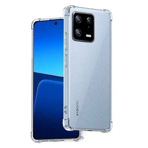 Totill Hülle für Xiaomi 13, Durchsichtig Schutzhülle mit Weiche Silikon Handyhülle, Transparent Bumper Case Cover, mit dem Handyhalterung Fahrrad kompatibel, Handyhalterung Auto Totill Hülle für Xiaomi 13, Durchsichtig Schutzhülle mit Weiche Silikon Handyhülle, Transparent Bumper Case Cover, mit dem Handyhalterung Fahrrad kompatibel, Handyhalterung Auto von Totill