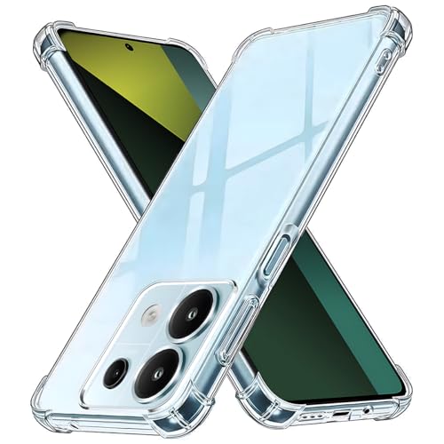 Totill Hülle für Xiaomi Redmi Note 13 Pro 5G Durchsichtig Schutzhülle mit Weiche Silikon Handyhülle, Transparent Bumper Case Cover, mit dem Handyhalterung Fahrrad kompatibel, Handyhalterung Auto Totill Hülle für Xiaomi Redmi Note 13 Pro 5G Durchsichtig Schutzhülle mit Weiche Silikon Handyhülle, Transparent Bumper Case Cover, mit dem Handyhalterung Fahrrad kompatibel, Handyhalterung Auto von Totill