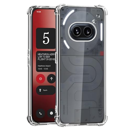 Totill Hülle fürNothing Phone 2a/2a Plus, Durchsichtig Schutzhülle mit Weiche Silikon Handyhülle, Transparent Bumper Case Cover, mit dem Handyhalterung Fahrrad kompatibel, Handyhalterung Auto Totill Hülle fürNothing Phone 2a/2a Plus, Durchsichtig Schutzhülle mit Weiche Silikon Handyhülle, Transparent Bumper Case Cover, mit dem Handyhalterung Fahrrad kompatibel, Handyhalterung Auto von Totill