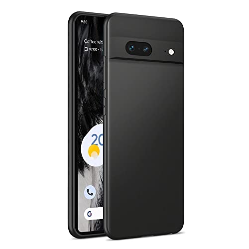 Totill für Google Pixel 7 Hülle Schwarz, Premium TPU Silikon, Kratzfest Robuste Stoßfestigkeit Handyhülle, Leicht und Dünn, Anti Fingerabdruck Weiche Schutzhülle für Google Pixel 7 Case Cover Totill für Google Pixel 7 Hülle Schwarz, Premium TPU Silikon, Kratzfest Robuste Stoßfestigkeit Handyhülle, Leicht und Dünn, Anti Fingerabdruck Weiche Schutzhülle für Google Pixel 7 Case Cover von Totill