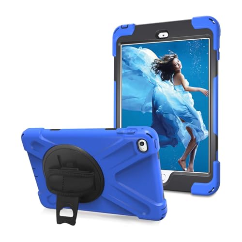 Schutzhülle für iPad Mini 4, Totoose Stoßfeste Schutzhülle [Tablet Back-Case] blau dunkelblau von Totoose