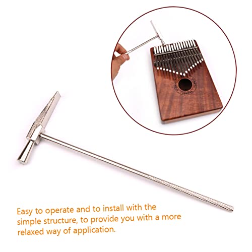 Totority 1 Satz 17 Kalimba-zubehör Daumenklavier 17 Tasten Fingerklavier Mit 17 Tasten Tragbar Instrument Kalimba Für Anfänger Daumenklavier Mit 17 Tasten Acryl von Totority