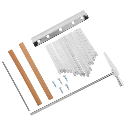 Totority 1 Satz Kalynba -Sprechnel -Set Schlüsselzubehör Daumenklavier für Instrument daumen klavier zubehör Kalimba-Zubehör praktische Kalimba-Tasten Stahl von Totority