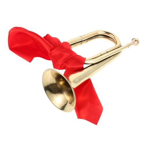 Totority 1 Satz Lade Trompete auf Horn Instrument tragbar Wind Mundstück Metalltrompete für Musikbands Orchester Blechbläser Trompete Blechbläsertrompete für Blasorchester Messing Golden Totority 1 Satz Lade Trompete auf Horn Instrument tragbar Wind Mundstück Metalltrompete für Musikbands Orchester Blechbläser Trompete Blechbläsertrompete für Blasorchester Messing Golden von Totority