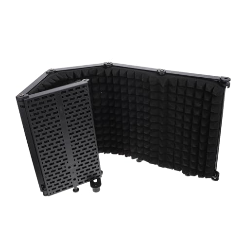 Totority 1 Satz Mikrofon-windschutz Die Ermäßigung Filter Blau Abbrechen Vokal Zubehör Abschirmung Des Aufnahmemikrofons Rauschunterdrückung Des Mikrofons Aluminiumlegierung Black von Totority