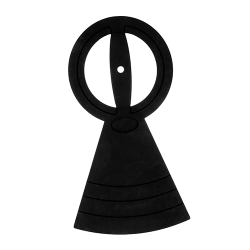 Totority 1 Stück Schallstille Pad Drum Pad drum practice pad drum übungspad Drum Snaredrum-Zubehör Filze Becken-Dämpfer-Pads Trommeldämpfer-Stummdämpfer Gummi Black von Totority