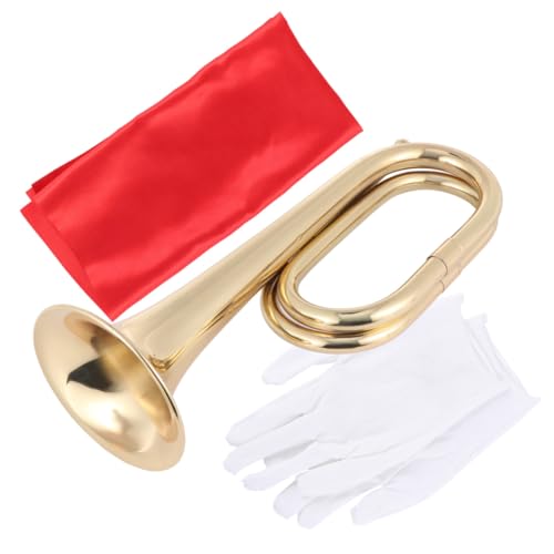 Totority 1 Stück Trompete Blechbläser Golden von Totority