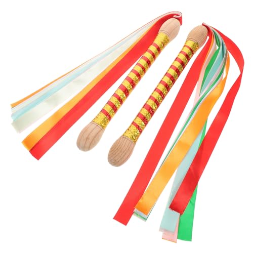 Totority 2 Stück Trommelstock Aus Robinienholz Trommelstöcke Zum Leuchten Bringen Drumsticks Marsch-snare-sticks Dandiya-sticks Für Garba Snare-drum-sticks Lummi-sticks Metall von Totority