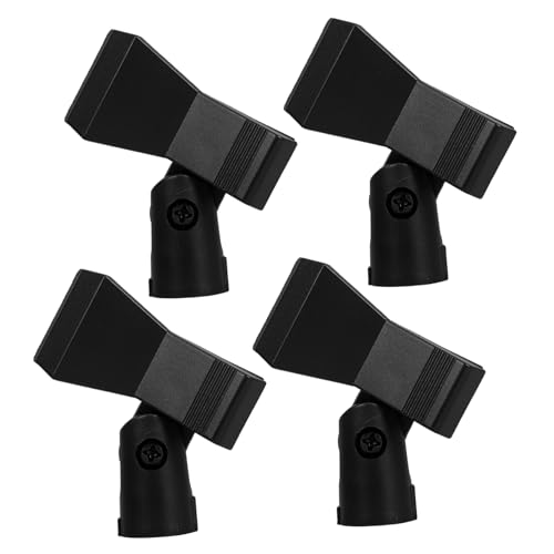 Totority 4 Stück Mikrofonhalterung Mikrofonklemme Mikrofonclip Aufbewahrungshalter für Mikrofone Clip-Mikrofon USB Lavalier-Mikrofon-Clip Knopf-Mikrofonhalter Kupferfaden Black Totority 4 Stück Mikrofonhalterung Mikrofonklemme Mikrofonclip Aufbewahrungshalter für Mikrofone Clip-Mikrofon USB Lavalier-Mikrofon-Clip Knopf-Mikrofonhalter Kupferfaden Black von Totority