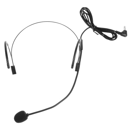 Totority Headset-mikrofon Zum Sprechen Mikrofon Zum Singen Kopfmikrofon Verdrahtet Flexibel Verkabelt Mit Mikrofon-kopfhörer Zum Sprechen Ohrmikrofon Black Abs Totority Headset-mikrofon Zum Sprechen Mikrofon Zum Singen Kopfmikrofon Verdrahtet Flexibel Verkabelt Mit Mikrofon-kopfhörer Zum Sprechen Ohrmikrofon Black Abs von Totority
