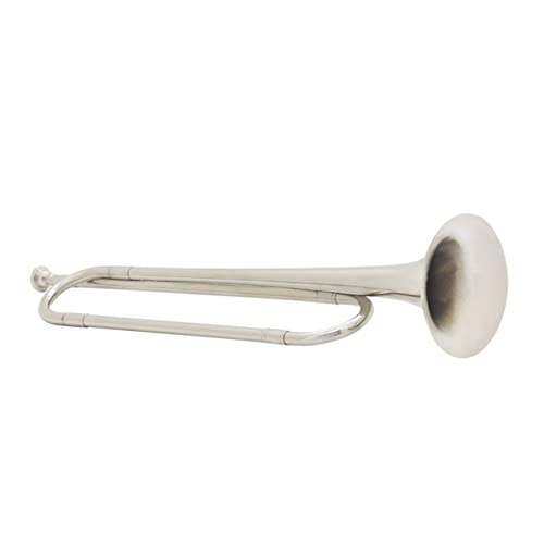 Totority Horntrompete blasinstrumente Musikinstrument Studentische Trompete flache Trompete Blechbläser Silver Totority Horntrompete blasinstrumente Musikinstrument Studentische Trompete flache Trompete Blechbläser Silver von Totority