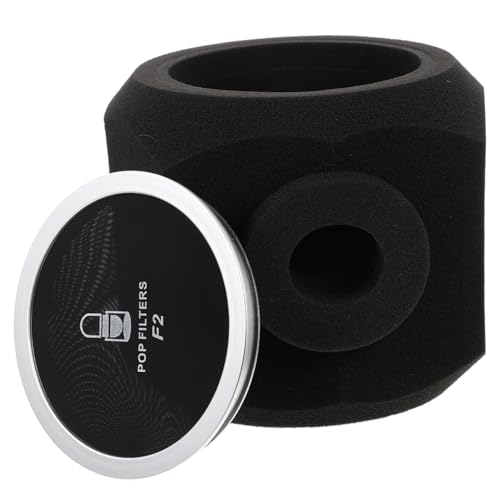 Totority Mikrofon schalla bsor bieren der Baumwolle taped tischmikrofon Mikrofon für Schaummikrofon Studio Mikrofonabdeckungen Akustische Isolierungsabdeckungen für Mikrofone Schwamm Black von Totority