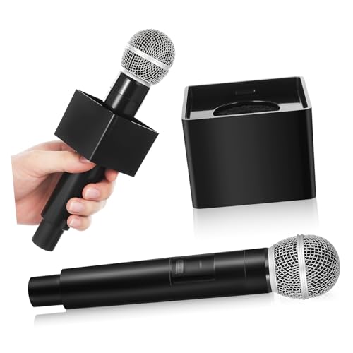 Totority Simuliertes Mikrofon Cosplay Requisite für Stabiler Mikrofon Modell mit Quadratischer für Geburtstagsfeiern und Bühnenauftritte Totority Simuliertes Mikrofon Cosplay Requisite für Stabiler Mikrofon Modell mit Quadratischer für Geburtstagsfeiern und Bühnenauftritte von Totority