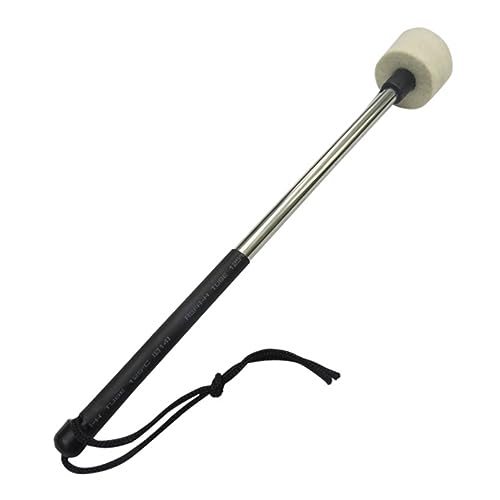 Totority Snare Drum Mallet mit Wollfilzkopf und Edelstahlgriff Trommelschlägel für Percussion Instrumente Langlebig und Stabil für Musikliebhaber und Profis von Totority