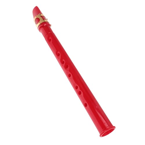 Totority Taschensaxophon Saxophon Im Taschenformat Mini-saxophon-instrument Kleines Saxophon Saxophoninstrument Anfänger Einfaches Saxophon Tragbares Mini-saxophon Plastik Abs Rot von Totority