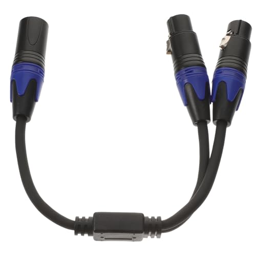 Totority XLR-Audiokabel 3-poliges Mikrofonkabel 3-polige Mikrofonkabel Stecker XLR-Splitter Ausrüstung für Tonstudios Mikrofon-Splitter Sauerstofffreies Kupfer Totority XLR-Audiokabel 3-poliges Mikrofonkabel 3-polige Mikrofonkabel Stecker XLR-Splitter Ausrüstung für Tonstudios Mikrofon-Splitter Sauerstofffreies Kupfer von Totority