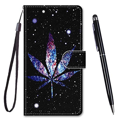 Toucasa Handyhülle für Huawei P30 Pro,Premium Brieftasche PU Leder Flip [Kreativ Gemalt] Stoßfeste Case Handytasche Klapphülle für Huawei P30 Pro (Rosskastanie) von TOUCASA