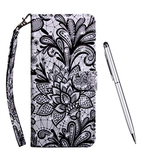 TOUCASA Hülle Kompatibel mit Samsung Galaxy A10, Handyhülle Brieftasche PU Leder Flip [3D] Case Magnetverschluss Handytasche Klapphülle Tasche Lederhülle Schutzhülle (Mandala) von TOUCASA
