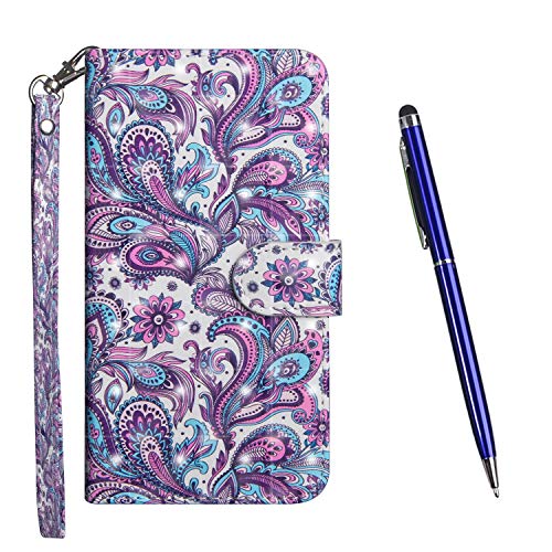 TOUCASA Hülle Kompatibel mit iPhone 11 6,1 Inches, Handyhülle Brieftasche PU Leder Flip [3D] Case Magnetverschluss Handytasche Klapphülle Tasche Lederhülle Schutzhülle (Rose) von TOUCASA