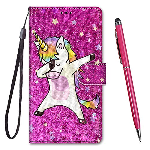 TOUCASA für iPhone 11 Hülle, Handyhülle für iPhone 11,Premium Brieftasche PU Leder Flip [Kreativ Gemalt] Stoßfeste Case Handytasche Klapphülle für Apple iPhone 11 (6,1 Zoll),Schüchternes Pferd von TOUCASA