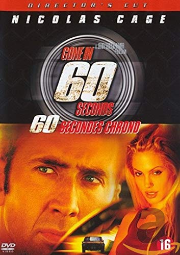 1-DVD SPEELFILM - GONE IN 60 SECONDS (2000) von Touchstone