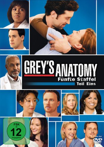 Grey's Anatomy: Die jungen Ärzte - Fünfte Staffel, Teil Eins [3 DVDs] von Touchstone