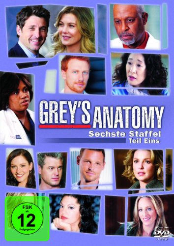 Grey's Anatomy: Die jungen Ärzte - Sechste Staffel, Teil Eins [3 DVDs] von Touchstone