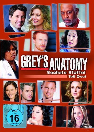 Grey's Anatomy: Die jungen Ärzte - Sechste Staffel, Teil Zwei [3 DVDs] von Touchstone