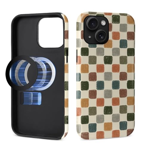 Toulas Schutzhülle für iPhone 14 Plus, kompatibel mit MagSafe, 2-lagiger Schutz, matte Oberfläche, erstklassige Haptik, stoßfestes und fingerabdruckresistentes Design, cremefarben, mehrfarbig Toulas Schutzhülle für iPhone 14 Plus, kompatibel mit MagSafe, 2-lagiger Schutz, matte Oberfläche, erstklassige Haptik, stoßfestes und fingerabdruckresistentes Design, cremefarben, mehrfarbig von Toulas