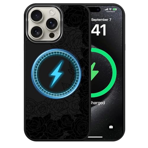 Toulas Schutzhülle für iPhone 15 Pro, kompatibel mit MagSafe, hochwertiges geprägtes Design, TPU-Silikon für hervorragenden Fallschutz und Haltbarkeit, Schwarz Toulas Schutzhülle für iPhone 15 Pro, kompatibel mit MagSafe, hochwertiges geprägtes Design, TPU-Silikon für hervorragenden Fallschutz und Haltbarkeit, Schwarz von Toulas