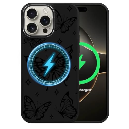 Toulas Schutzhülle für iPhone 16 Pro, kompatibel mit MagSafe, hochwertiges geprägtes Design, TPU-Silikon für hervorragenden Fallschutz und Langlebigkeit. Stern-Schmetterling Toulas Schutzhülle für iPhone 16 Pro, kompatibel mit MagSafe, hochwertiges geprägtes Design, TPU-Silikon für hervorragenden Fallschutz und Langlebigkeit. Stern-Schmetterling von Toulas