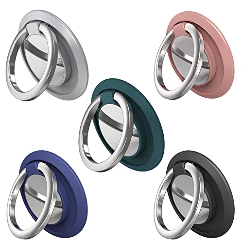 Handy Ring Halter,5 STK Smartphone Fingerhalter Fingerhalterung 360 Grad Drehung Geeignet für iPhone,iPad,Samsung,Huawei usw Handy Ring Halter,5 STK Smartphone Fingerhalter Fingerhalterung 360 Grad Drehung Geeignet für iPhone,iPad,Samsung,Huawei usw von Toulifly
